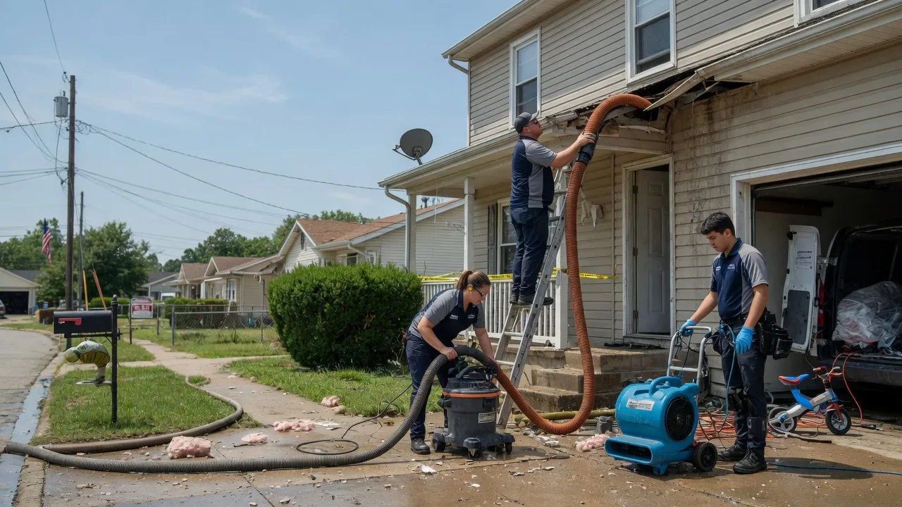 Water Damage Restoration in Burlington, TX near me